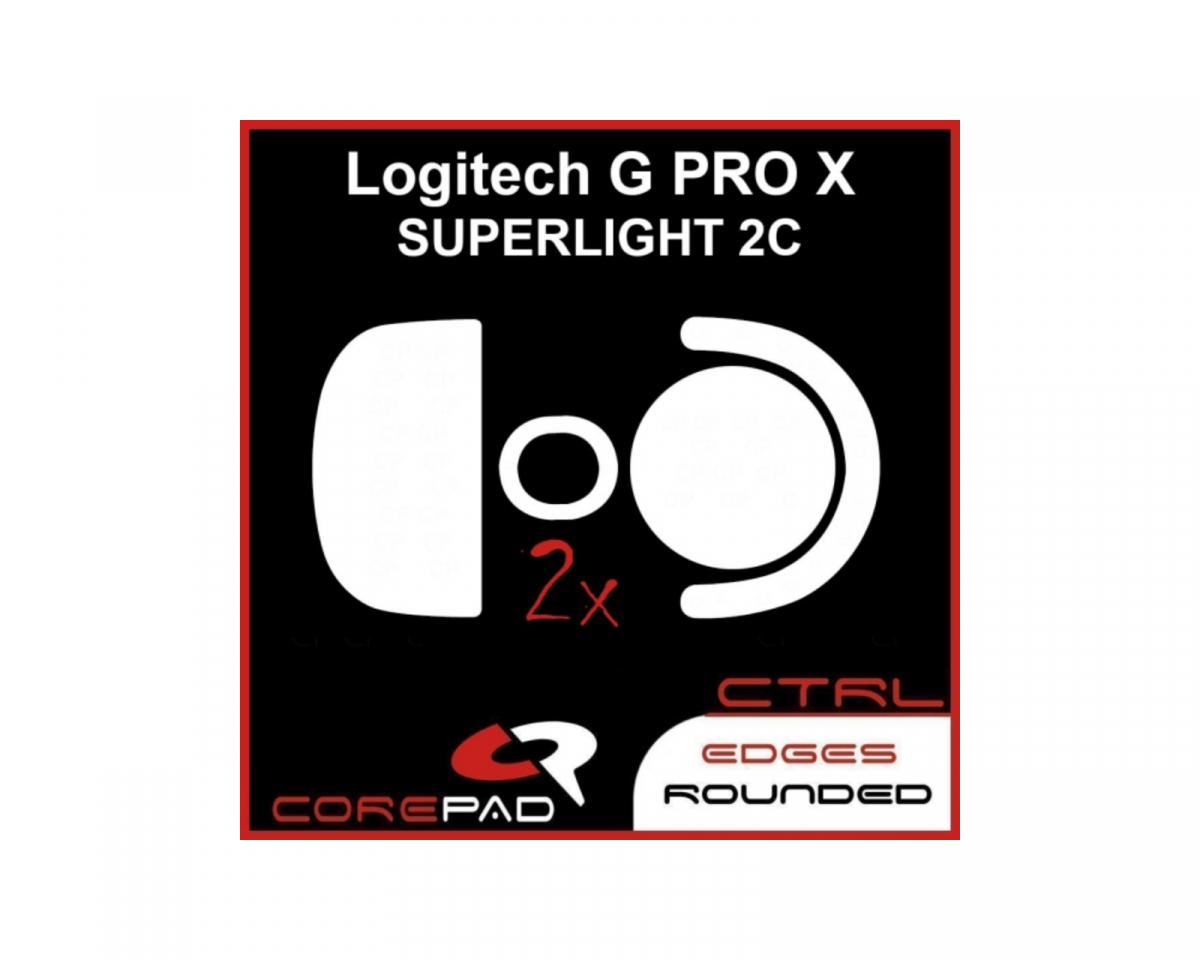 Corepad Skatez CTRL for Logitech G PRO X SUPERLIGHT 2C Kompakt