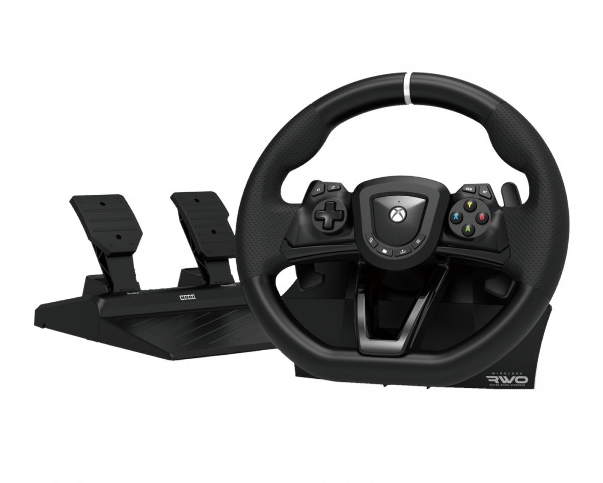 Muax Ratt Hori Trådløst Racing Ratt Overdrive (Xbox Series X/S/PC) - MaxGaming.no