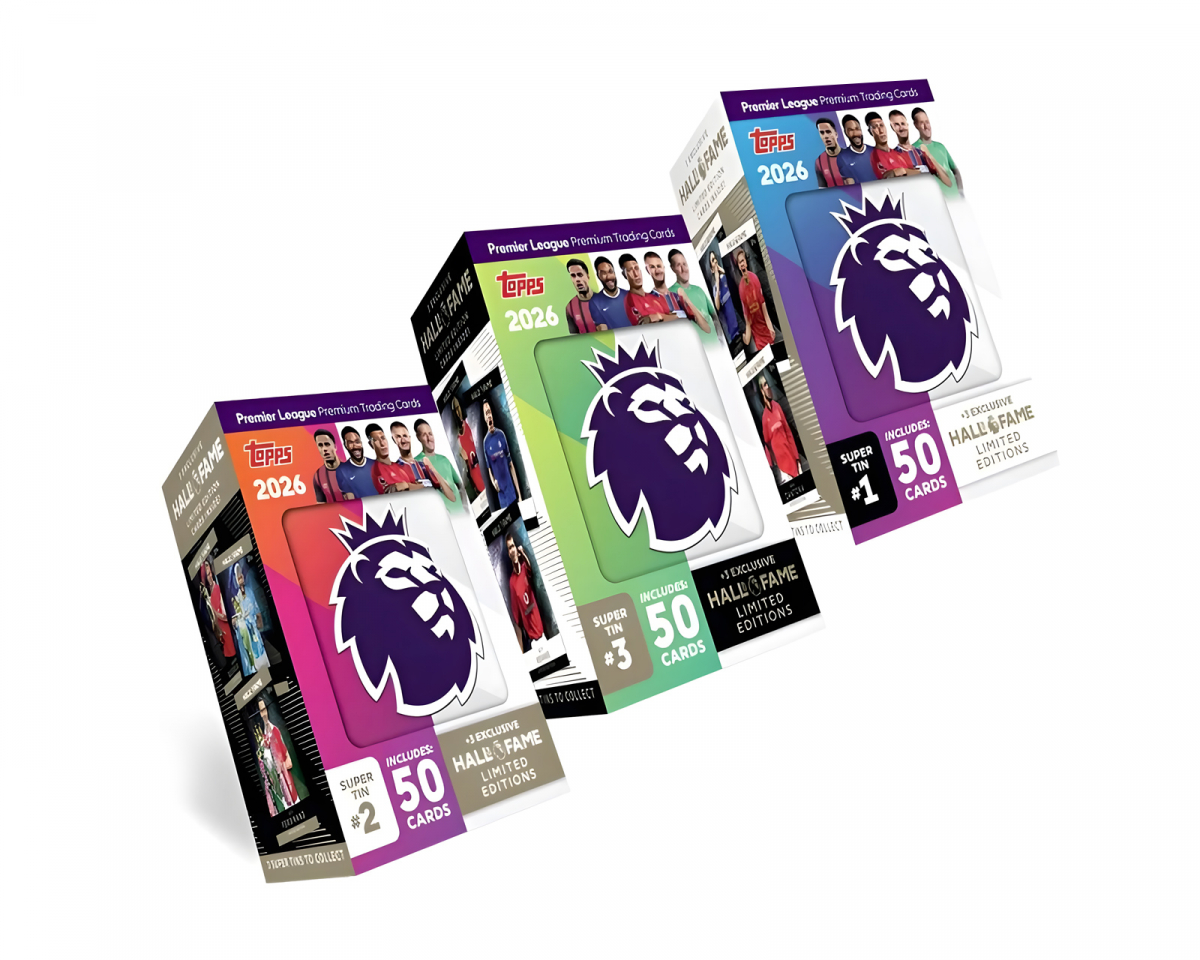Topps Premier League Super Tin 25/26 - Fotballkort