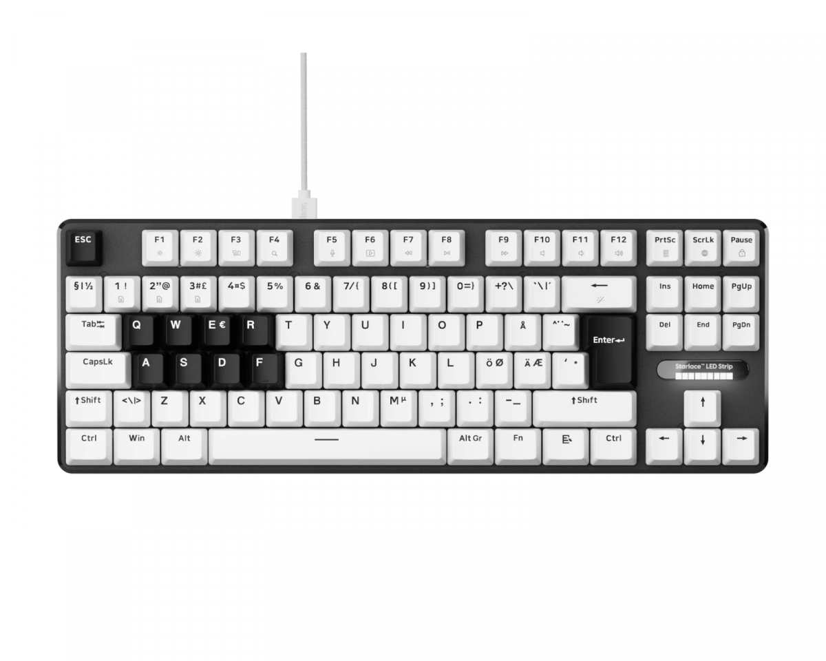 Pulsar PCMK 3 HE TKL Magnetisk Tastatur ISO Nordisk - Svart