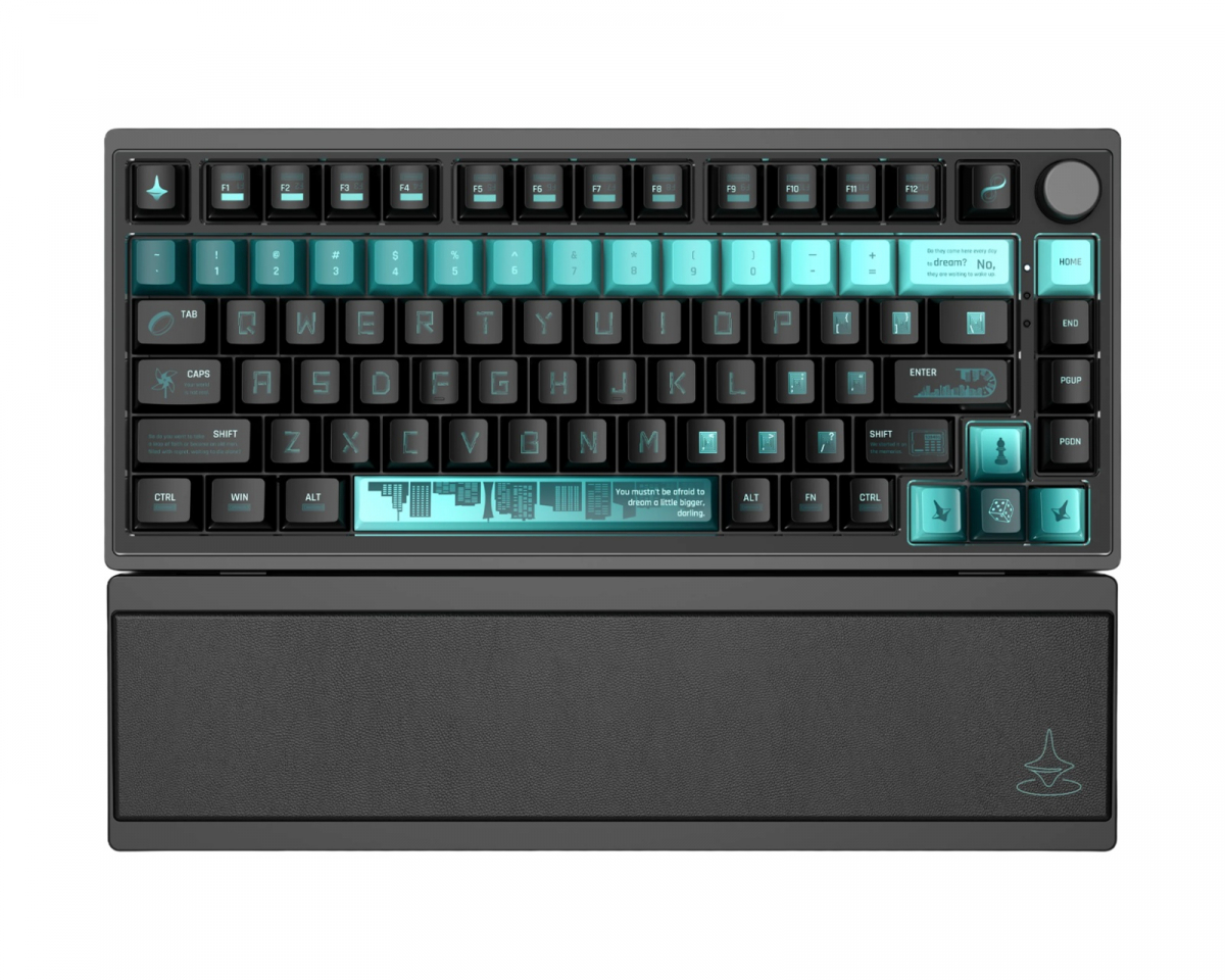 BatKnight Dream 75HE RGB Tastatur ANSI - Svart
