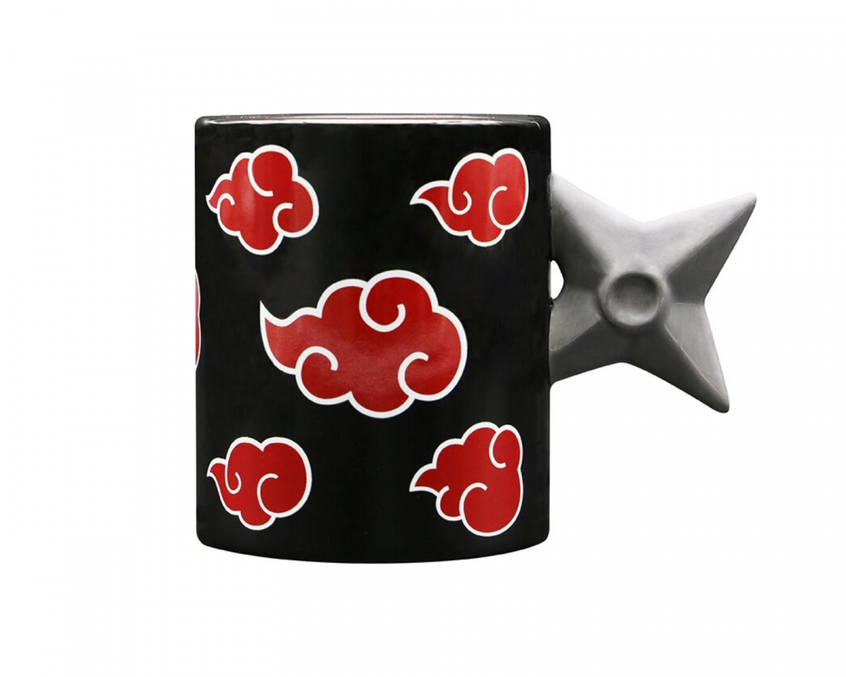 Abysse NARUTO SHIPPUDEN - 3D-kopp med håndtak - Shuriken Akatsuki
