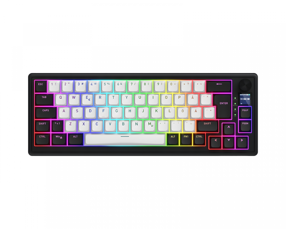 Hator Skyfall 65% MAG ULTIMA 8K Trådløst Tastatur - Svart