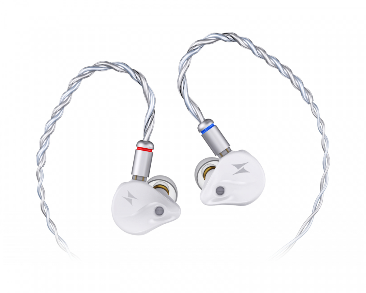 ATK Horizon IEM 3.5 mm Hodetelefoner med Mikrofon - Hvit