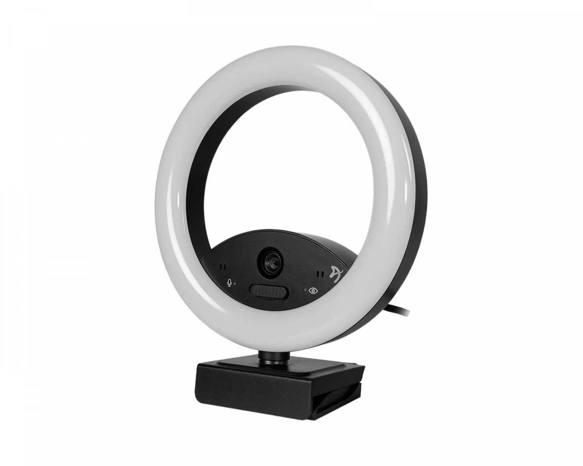 Arozzi Occhio – True Privacy Webbkamera med ringlys