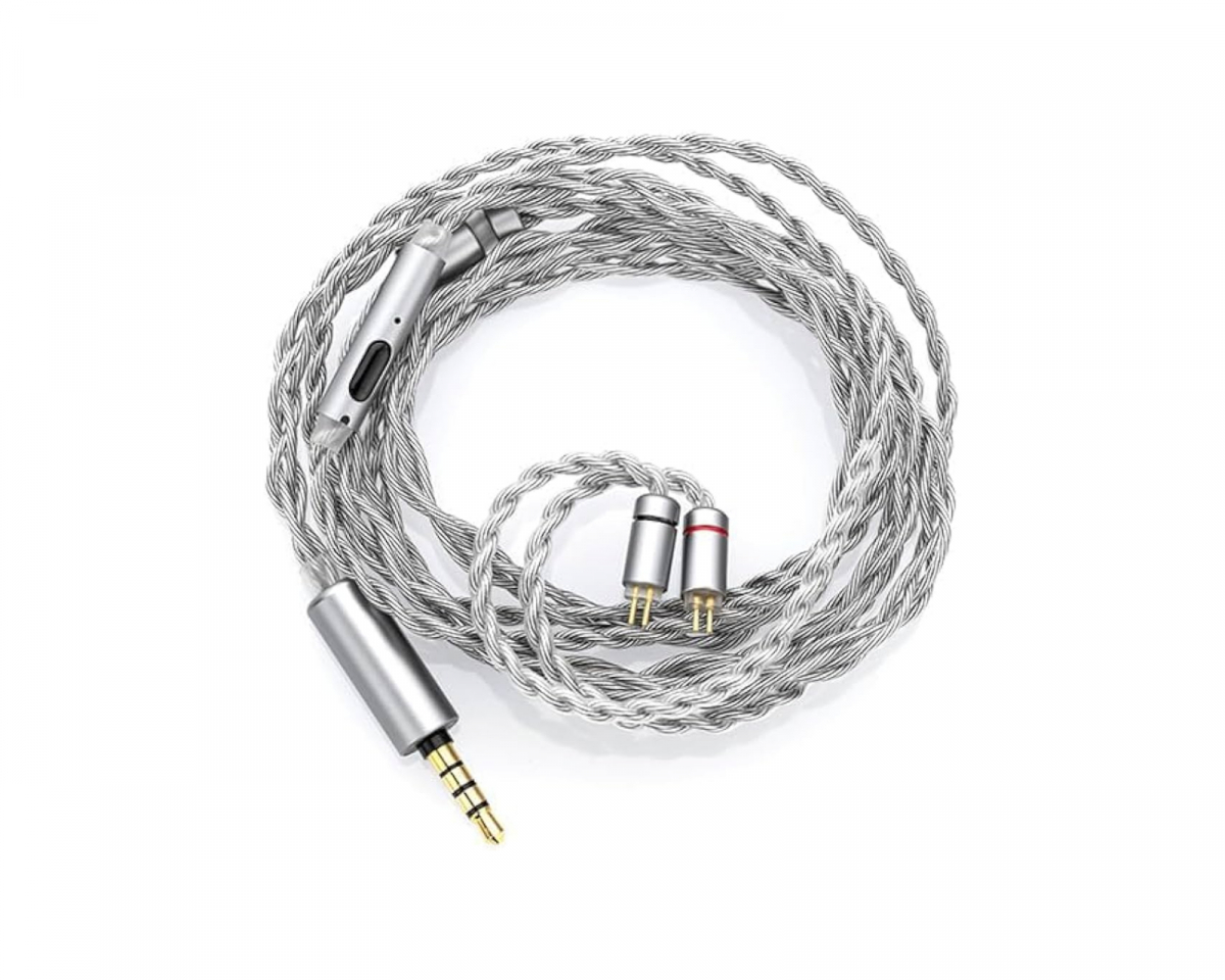 MoonDrop MC2 3.5 mm Mikrofonsystemkabel for In-Ear Hodetelefoner 2-pin