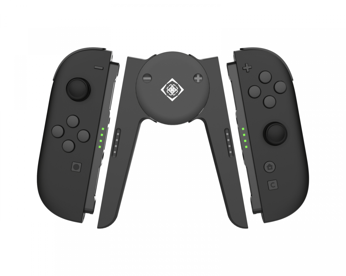 Deltaco Gaming Grip og Laderstasjon for Joy Cons - Nintendo Switch 2