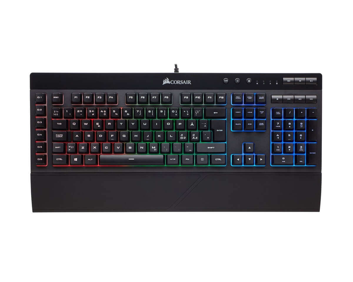 Kjøpe Corsair Gaming K55 RGB Tastatur på MaxGaming.no Corsair Gaming K55 RGB Gaming Tastatur | Greencom