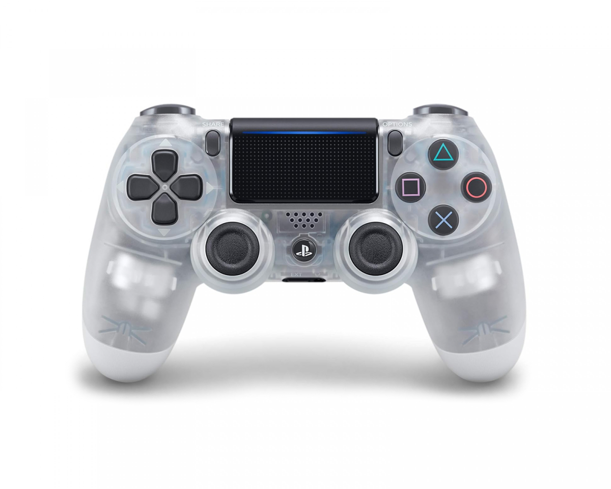 Sony Dualshock 4 Trådløst PS4 Kontroll v2 - Crystal Clear (Refurbished)