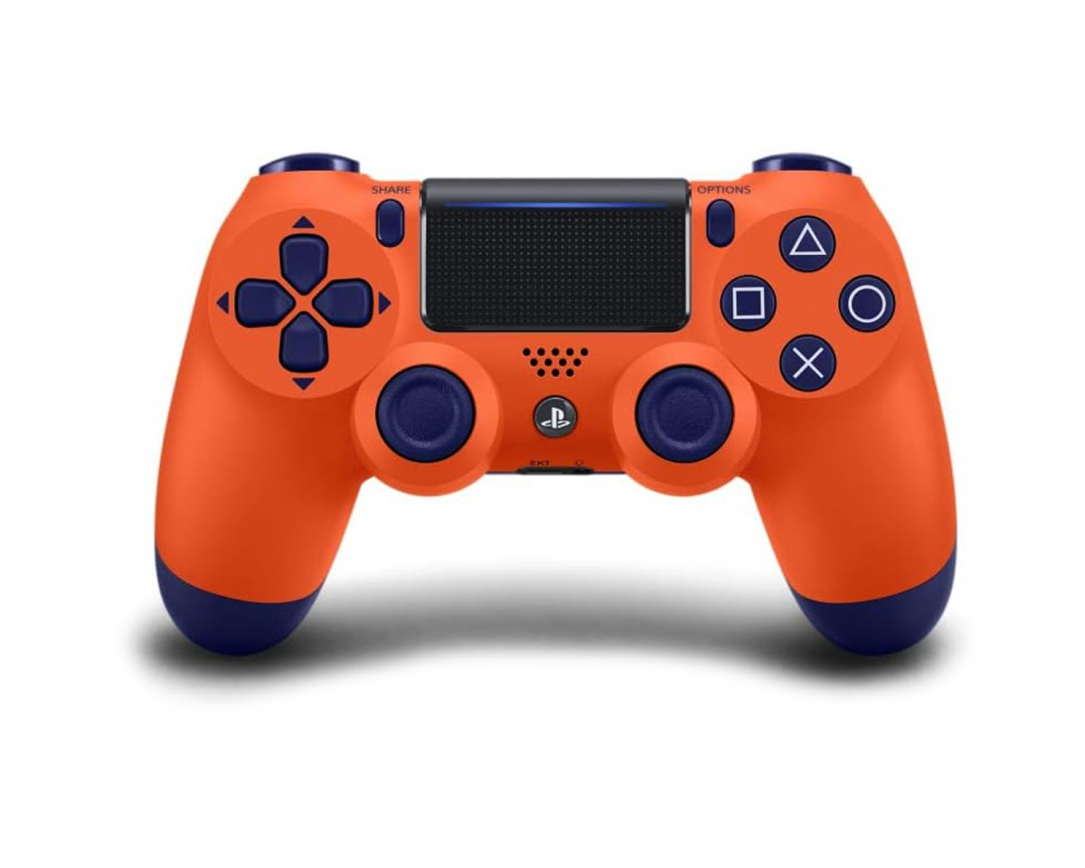 Sony Dualshock 4 Trådløst PS4 Kontroll v2 - Sunset Orange (Refurbished)