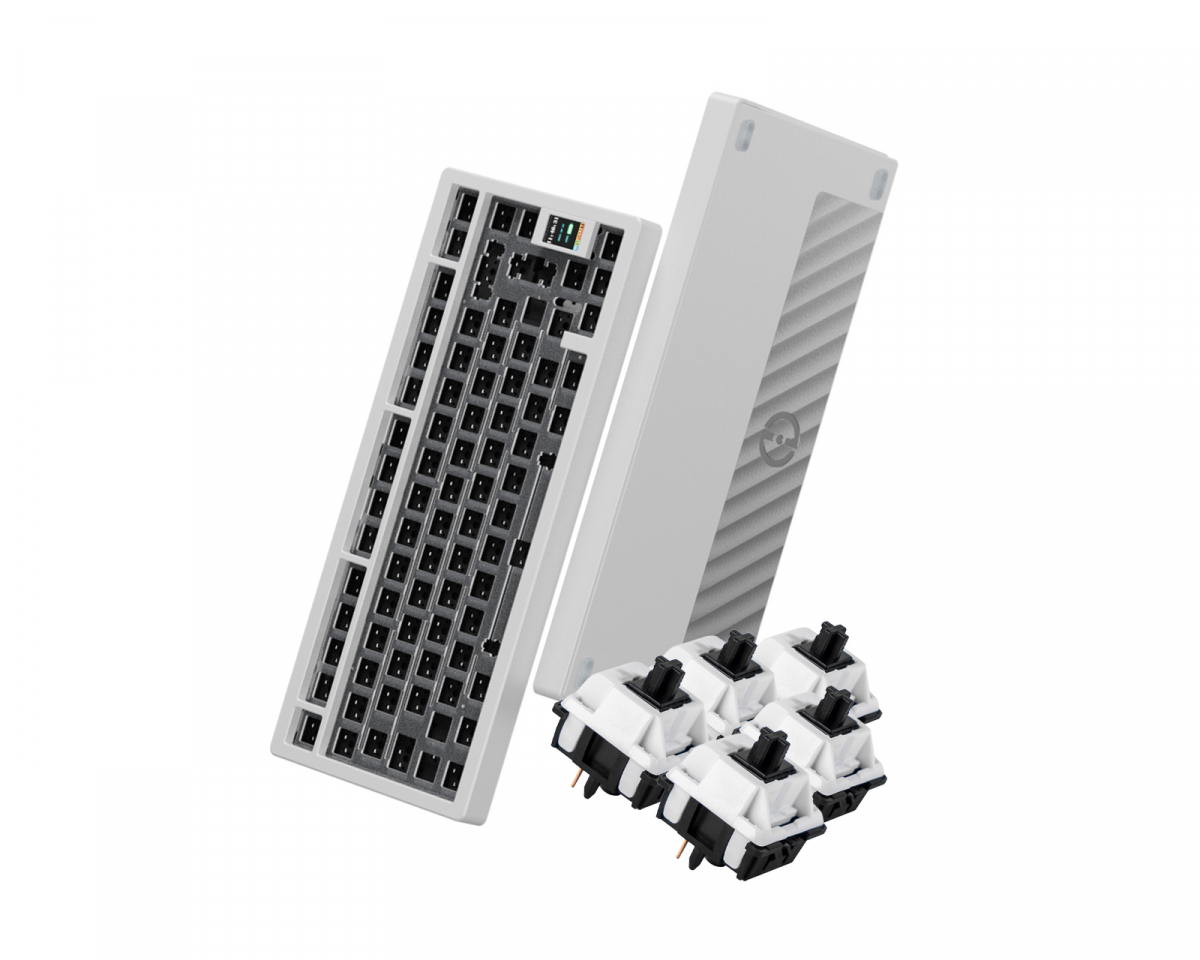 Chilkey ND75 Essential Edition ISO Barebone - Pure White - WS Standard Switch