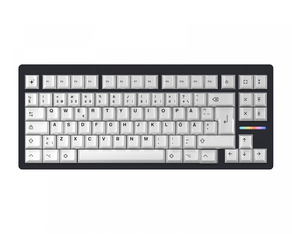 Wooting 80HE ISO + BoW Keycaps