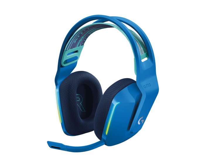 Logitech G733 Lightspeed Trådløst Headset - Blå