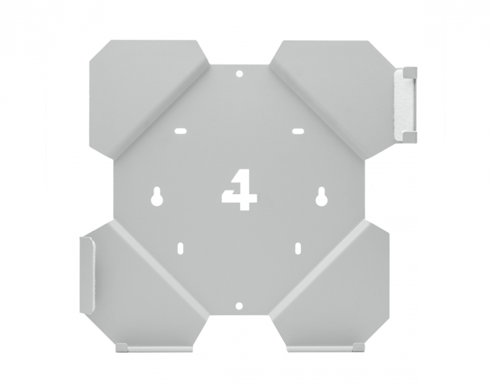 4mount Veggfeste til PS4 Slim - Hvit