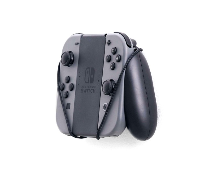 Floating Grip Nintendo Switch Joy-Con Veggfeste (Svart/Grå)