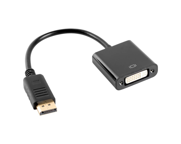 Lanberg Displayport Han til DVI-D Hun 10 cm