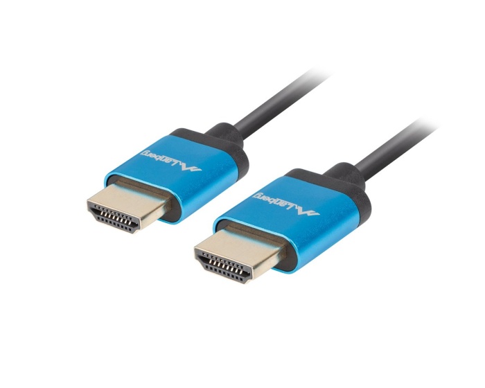 Lanberg HDMI Kabel V2.0 4K SLIM (1 Meter)