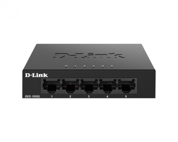 D-Link DGS-105GL 5-Port Gigabit Nettverksswitch