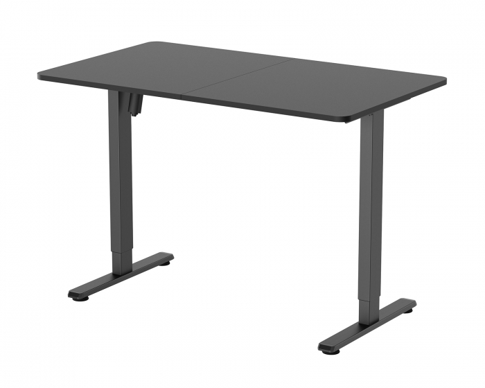 MaxMount Hev- og senkbare Skrivebord 120 x 70 cm - Svart