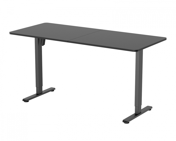 MaxMount Hev- og senkbare Skrivebord 160 x 70 cm - Svart