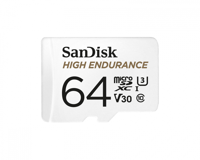 SanDisk Minnekort High Endurance microSDXC - 64GB