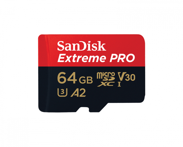 SanDisk Minnekort Extreme Pro MicroSDXC - 64GB