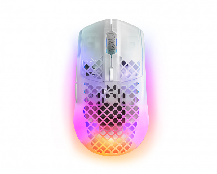 SteelSeries Aerox 3 Wireless Gaming Mus - Ghost