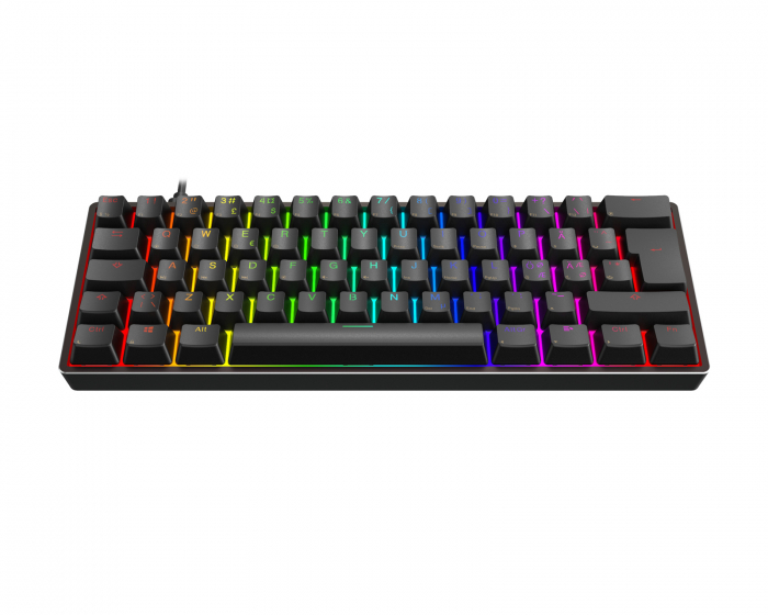 MaxMount Aeon RGB Hotswap PBT Gaming Tastatur [Gateron Optical Blue] - Svart