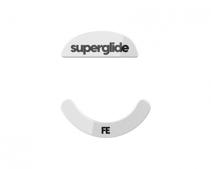 Superglide Glass Skates til Pulsar Xlite Series - Hvit