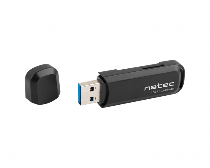 Natec Scarab 2 Minnekortleser SD/MICRO SD USB 3.0 - Svart