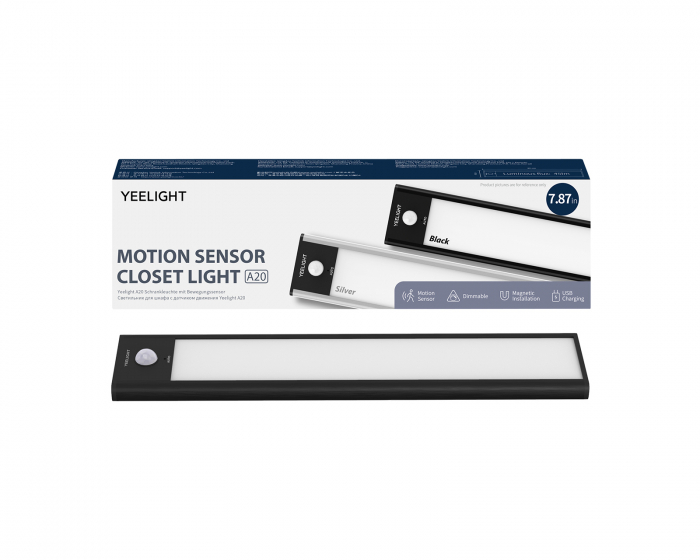 Yeelight Night Light Motion Sensor Closet Light A20 - Svart