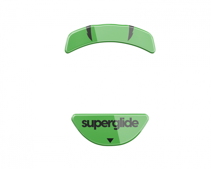 Superglide Glass Skates til Razer Orochi V2 - Grønn
