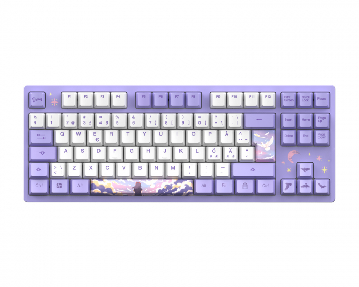 Dareu Dream A87 TKL Hotswap LED Tastatur [Violet Gold]