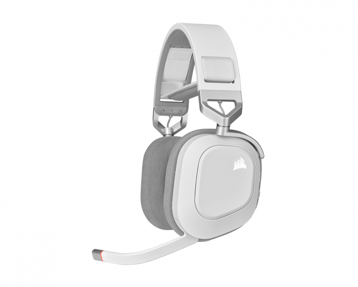 Corsair HS80 RGB Trådløs Gaming Headset - White