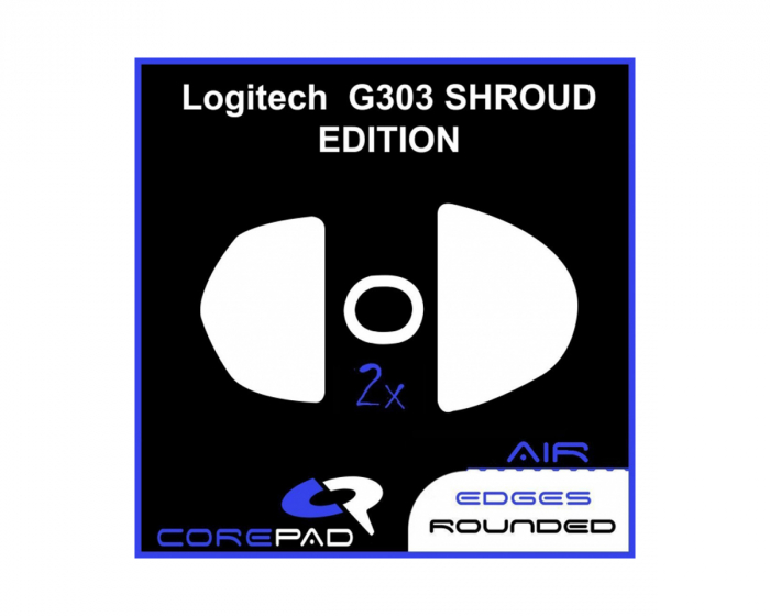 Skatez AIR til Logitech G303 Shroud Edition