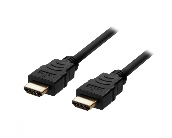 Deltaco Ultra High Speed HDMI-kabel 2.1 - Svart - 0.5m