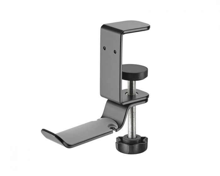 Clamp-On Headset Stand - Hodetelefon Stativ - Svart