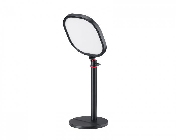 Height Adjustable LED Panel Light Stand - LED Panel og Stativ - Svart