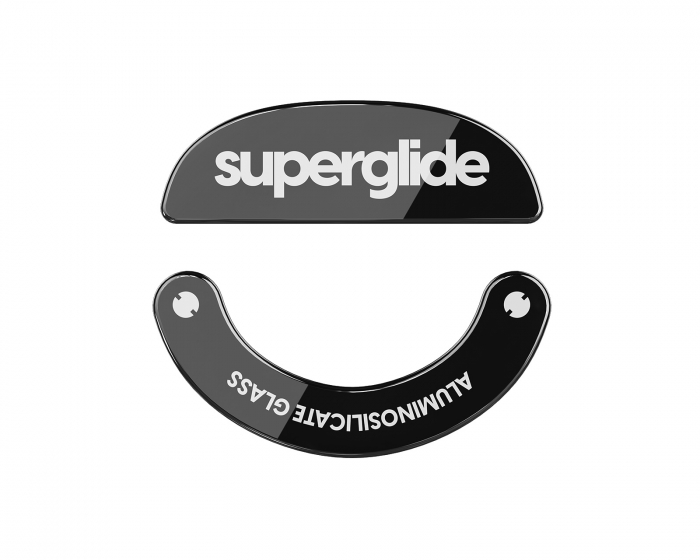 Superglide Glass Skates Type-S til Pulsar X2 Series - Svart