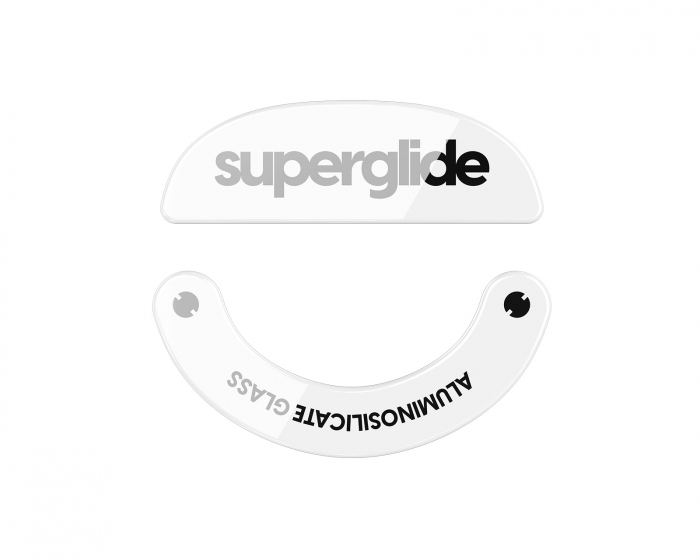Superglide Glass Skates Type-S til Pulsar X2 Series - Hvit