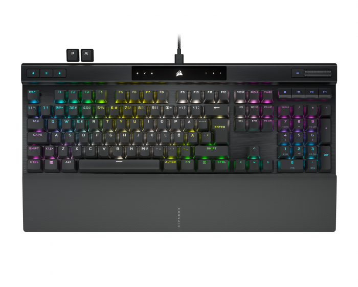 Corsair K70 PRO RGB Optical Gaming Tastatur [OPX Optical-mechanical] - Svart