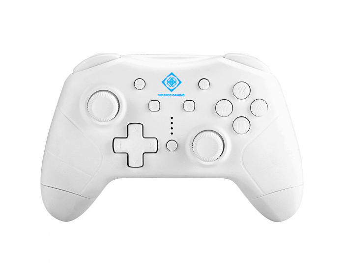 Deltaco Gaming Wireless Controller - Trådløs Kontroller til Nintendo Switch/PC/Android - Hvit