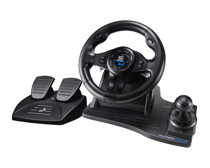 Subsonic Superdrive Racing Wheel GS550 - Ratt og Pedaler til PC/Xbox Series/PS4