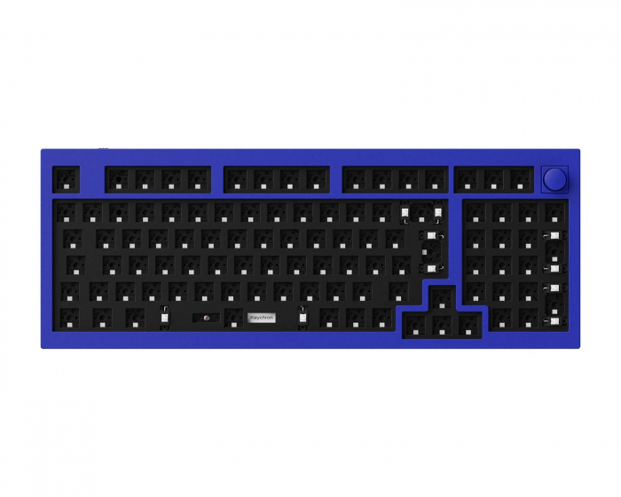 Keychron Q5 QMK 96% ISO Barebone Knob Version RGB Hot-Swap - Blå