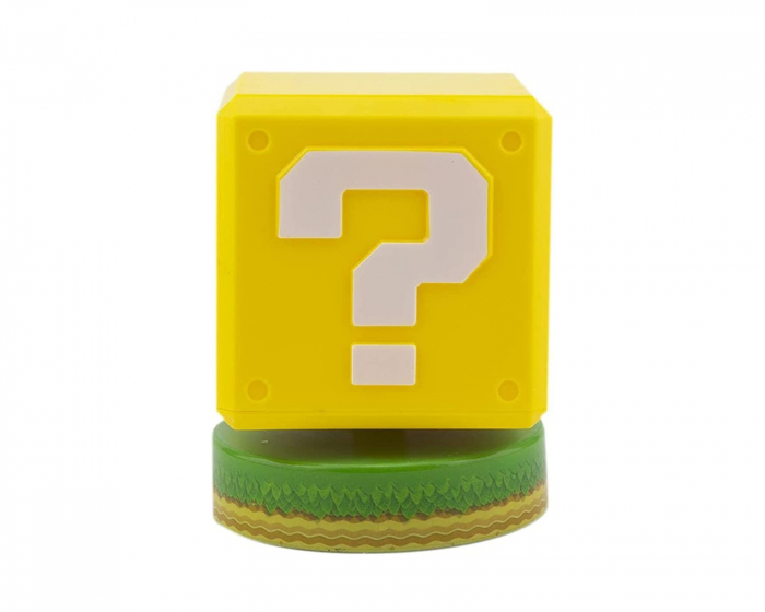Paladone Icon Light - Super Mario Question Block 3D Lampe V3
