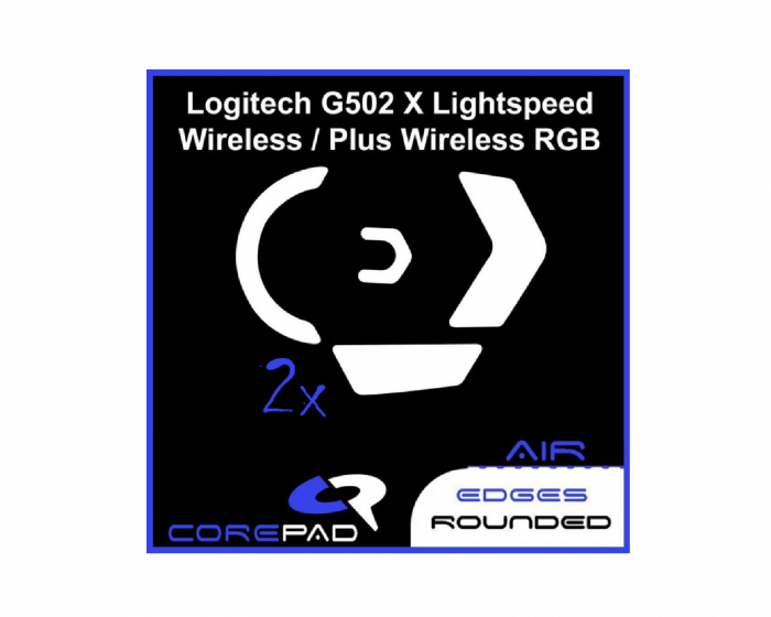 Corepad Skatez AIR til Logitech G502 X Lightspeed / Logitech G502 X PLUS Wireless