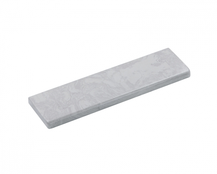 KBDfans Quartz Stone Cement Gray Wrist Rest 60% - Grå Håndleddstøtte