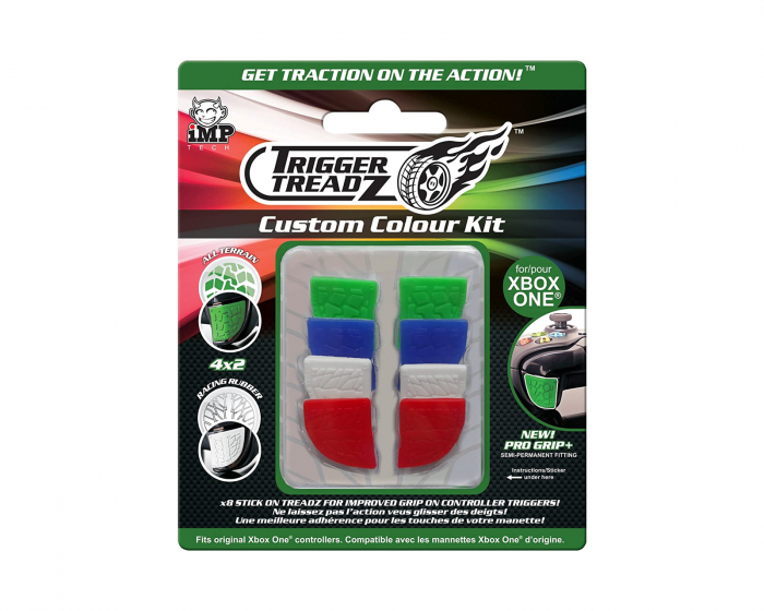 Trigger Treadz Xbox Custom Colour Kit - Trigger Grips til Xbox  Kontroller