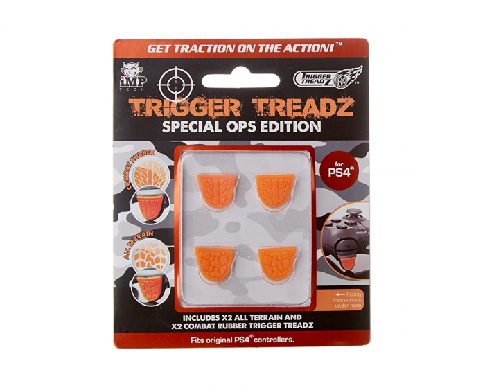 Trigger Treadz PS4 Special Ops Trigger Treadz - Trigger Grips til PS4 Kontroller