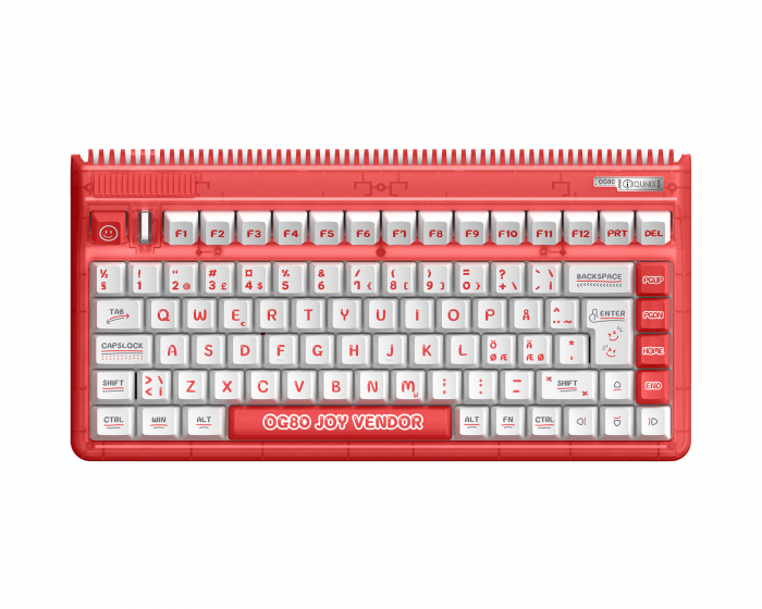 IQunix OG80 Joy Vendor Wireless RGB [TTC Gold Pink] TKL - Trådløs Tastatur